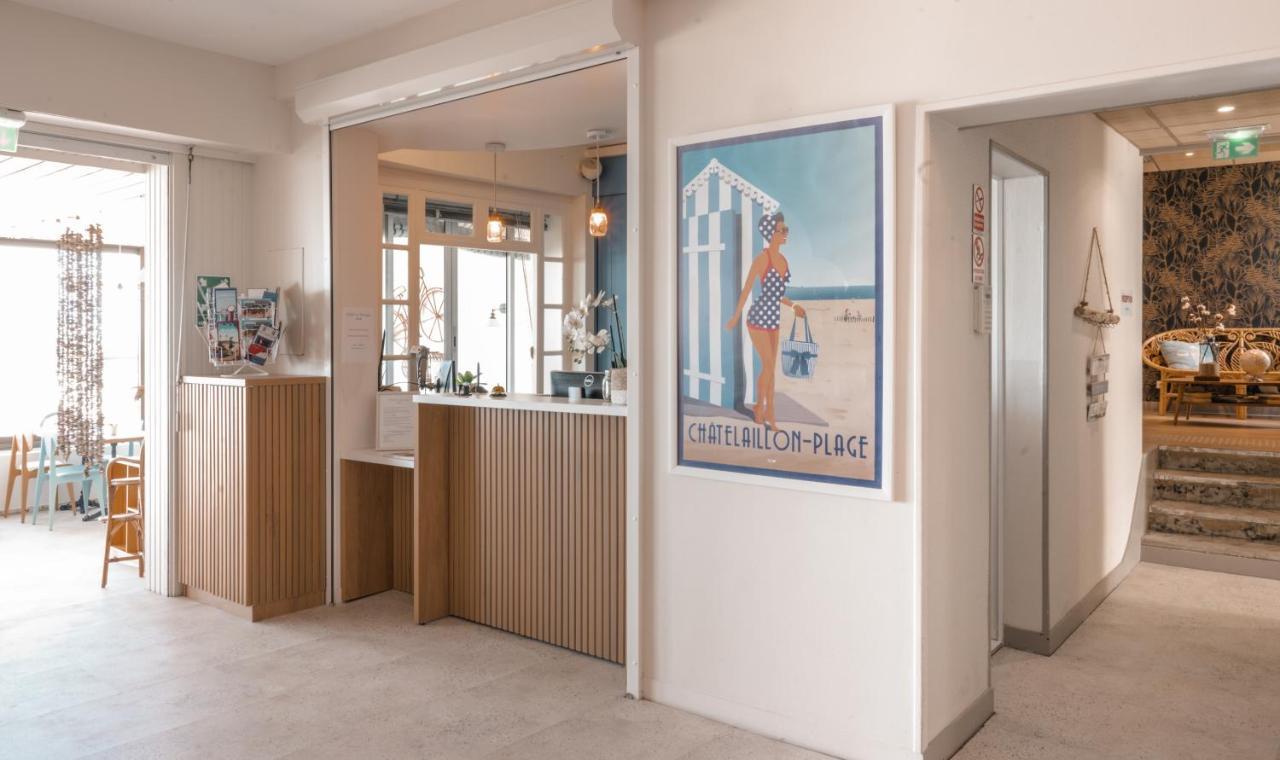 Hotel Le Rivage Vue Sur Mer - Châtelaillon-Plage Екстериор снимка